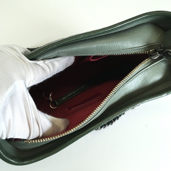 Chanel Calfskin Gabrielle Hobo Bag Green - Picture 7 of 7